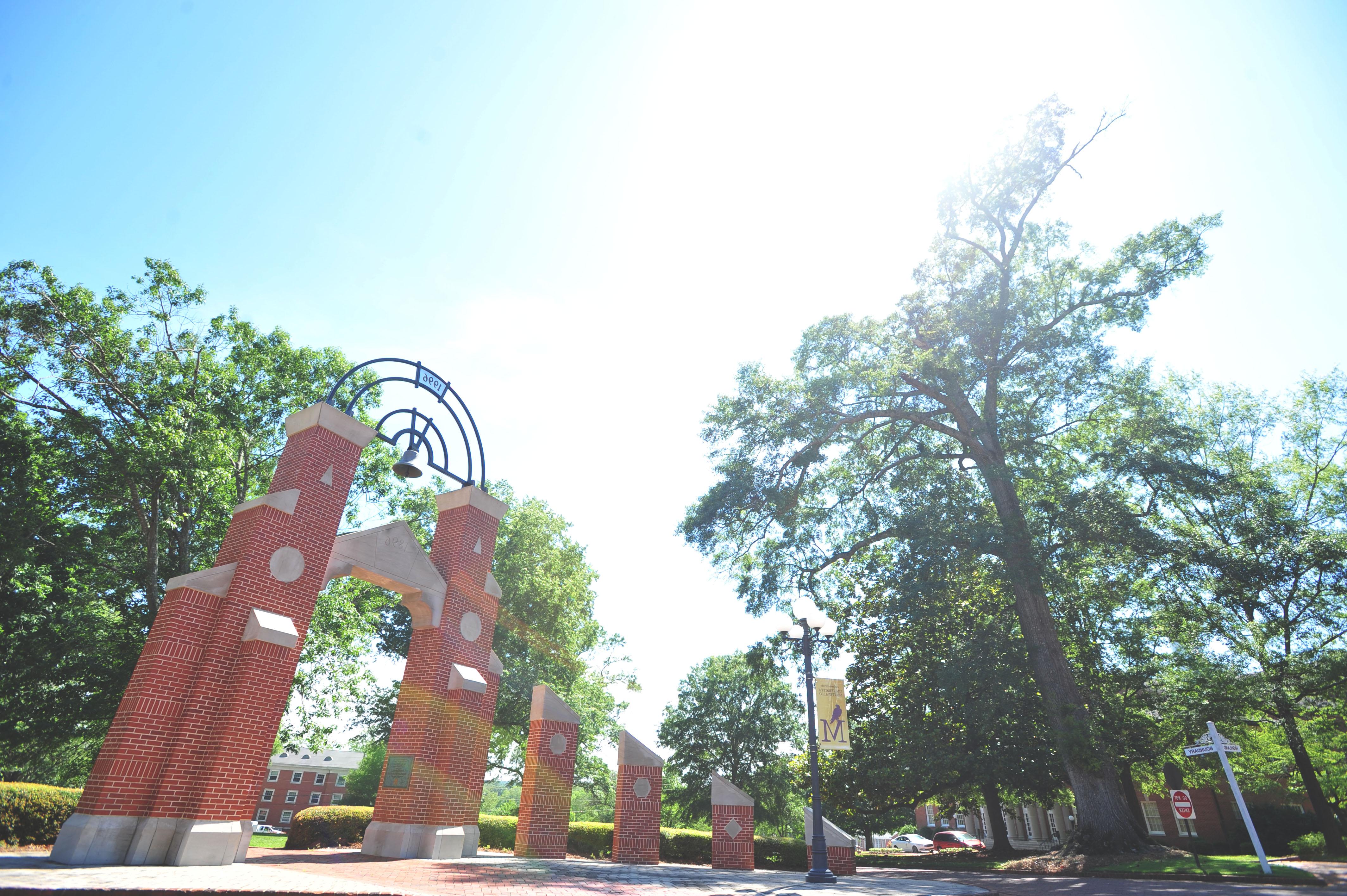 Bowers Colonnade on UM campus.